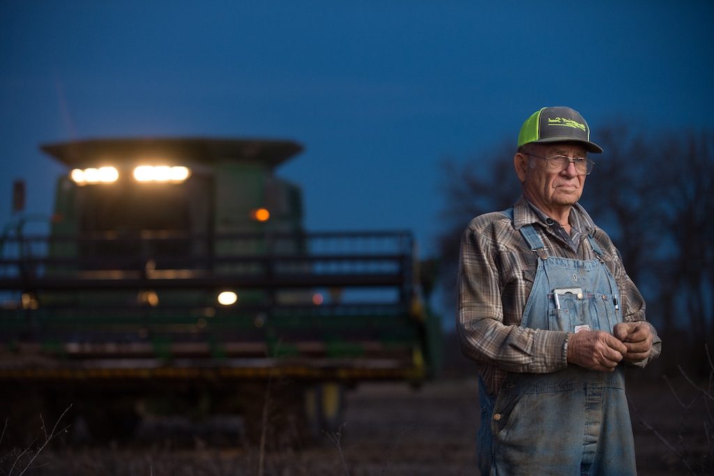 The secret life of soy, America's biggest crop and one that is in great jeopardy under Trump's tariffs. Credit: Luke Townsend, December 2018